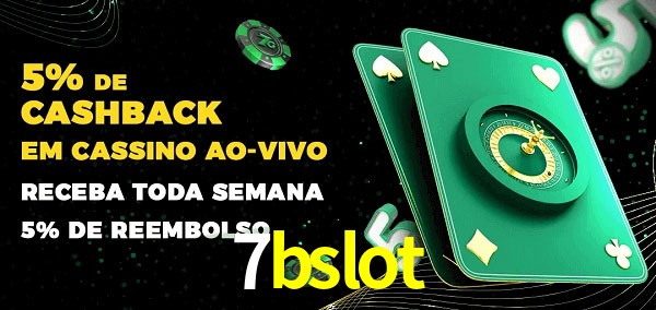 Promoções do cassino ao Vivo 7bslot
